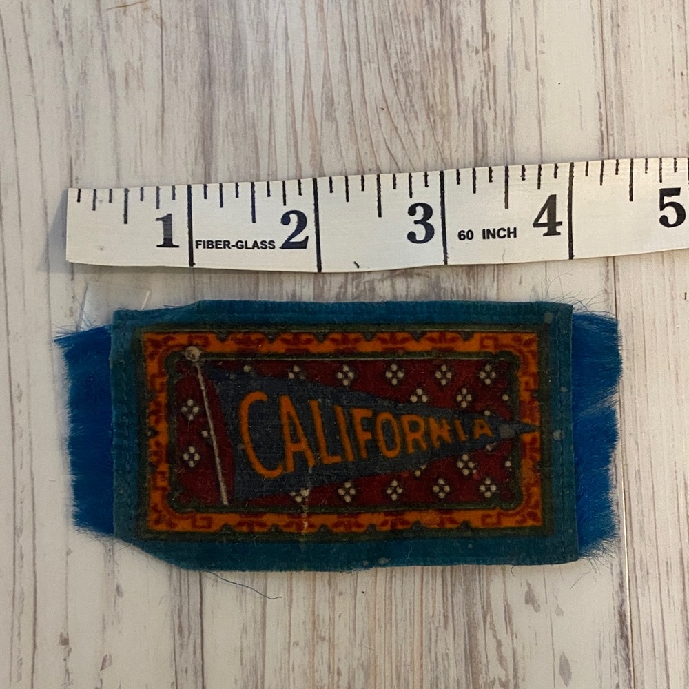 Vintage California Tobacco Felt Cigar Flannel